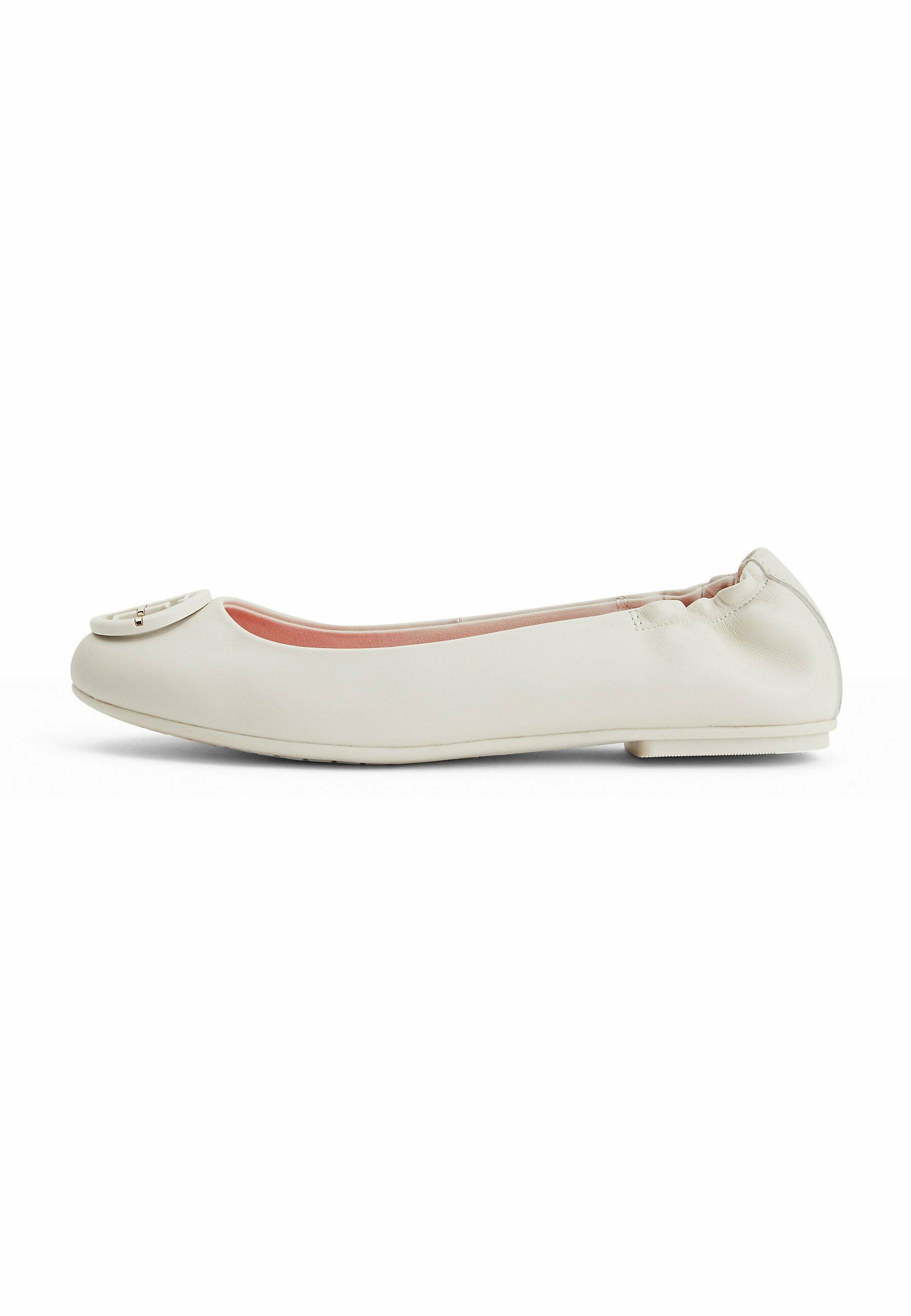 Tommy Hilfiger ESSENTIAL - Ballerina's - white dove/wit - Zalando.nl