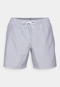 Abercrombie & Fitch PULL ON SUMMER SEERSUCKER  - Plaukimo šortai - black seersucker