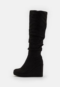 Anna Field Wide Fit Bottes à talons hauts - black
