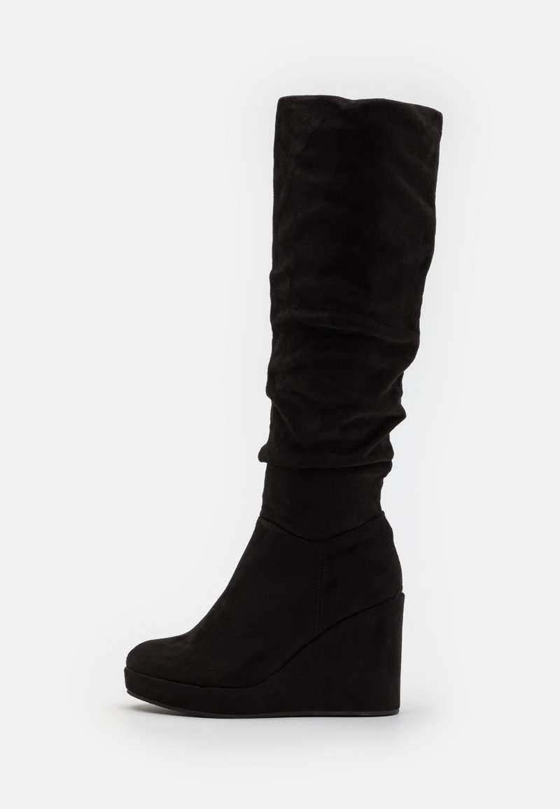 Anna Field Wide Fit Bottes à talons hauts - black