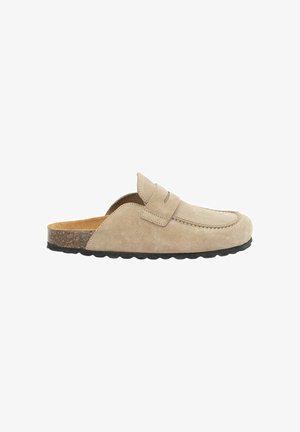 KESLEM, ZUECO KESLEM, MUJER - Sandalias planas - taupe