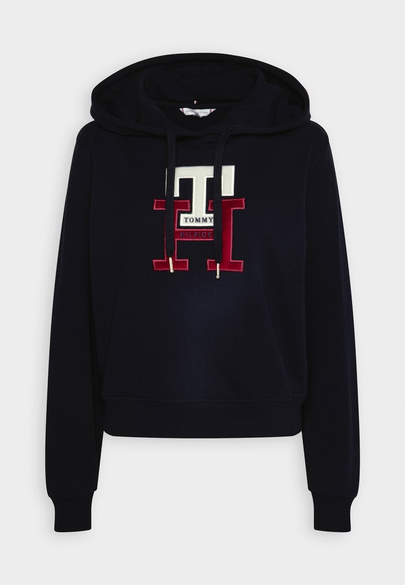 Tommy Hilfiger LARGE MONOGRAM TH - Kapuzenpullover - desert sky  