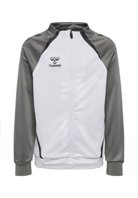 Unselected, white/steel gray