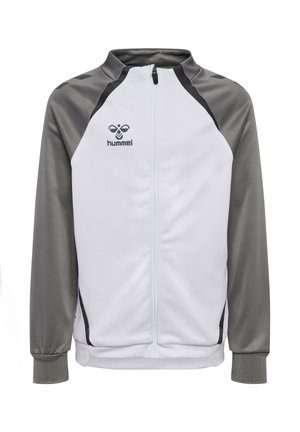 LEAD 2 0 TRACK ZIP - Træningsjakke - white/steel gray