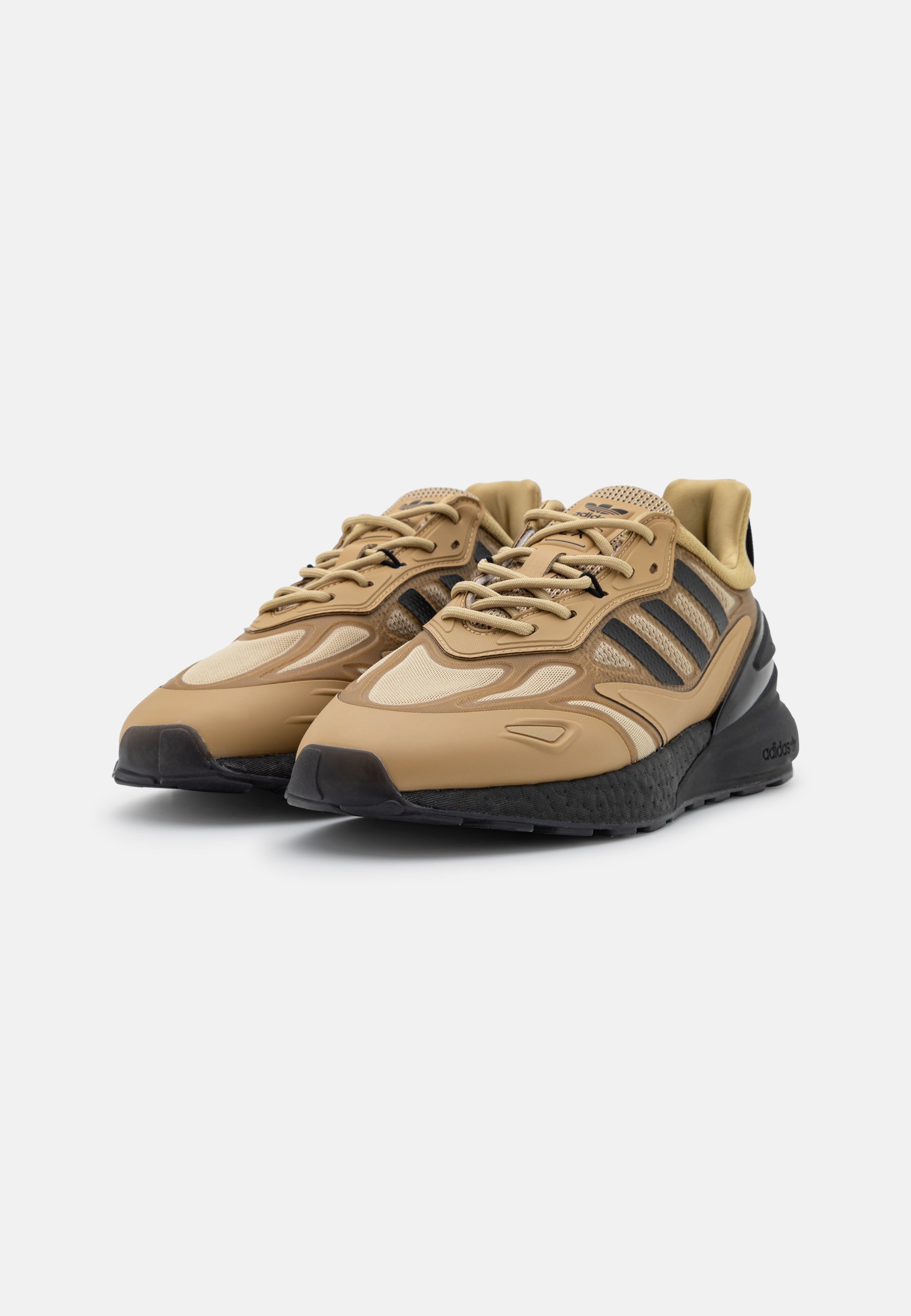adidas Originals ZX 2K BOOST 2.0 UNISEX - Sneakers laag - beige - Zalando.be