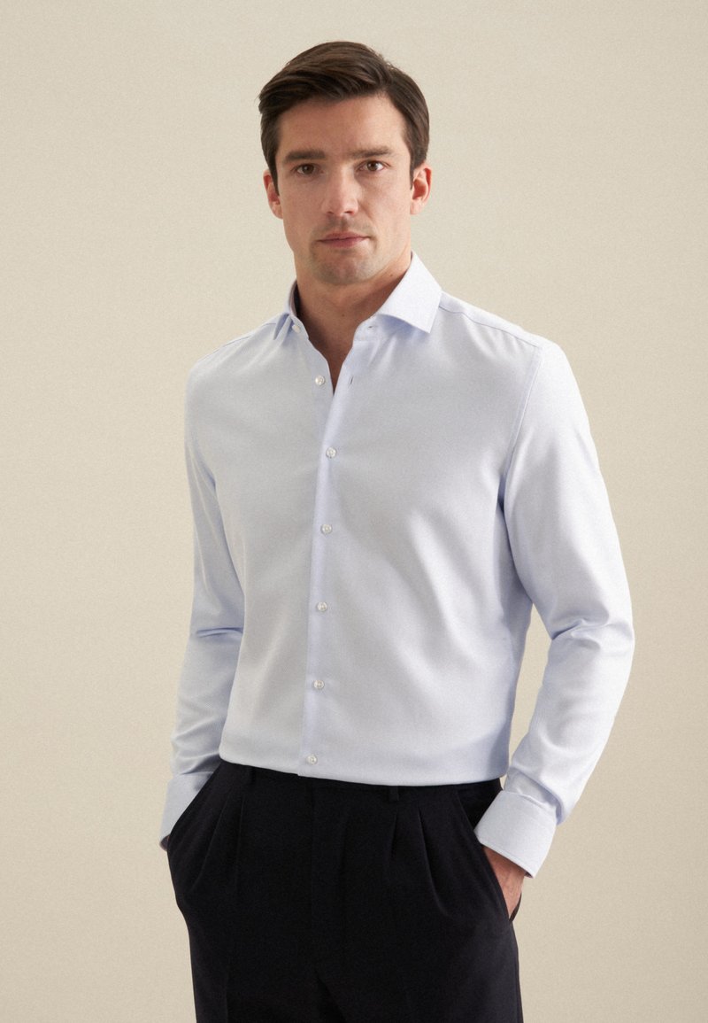 Seidensticker SLIM FIT - Chemise - light blue
