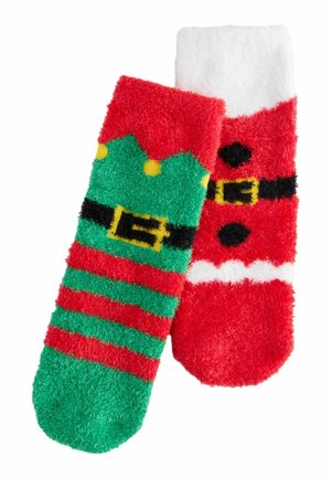 CHRISTMAS COSY 2 PACK   - Socken - santa elf