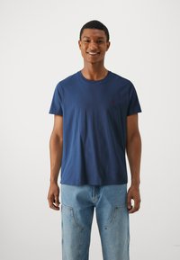 Abercrombie & Fitch 3-Pack Icon Crew Tee - Tricou basic - dark blue/white/mottled grey