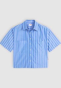 HARLIE CROPPED - Button-down blouse - nautical blue