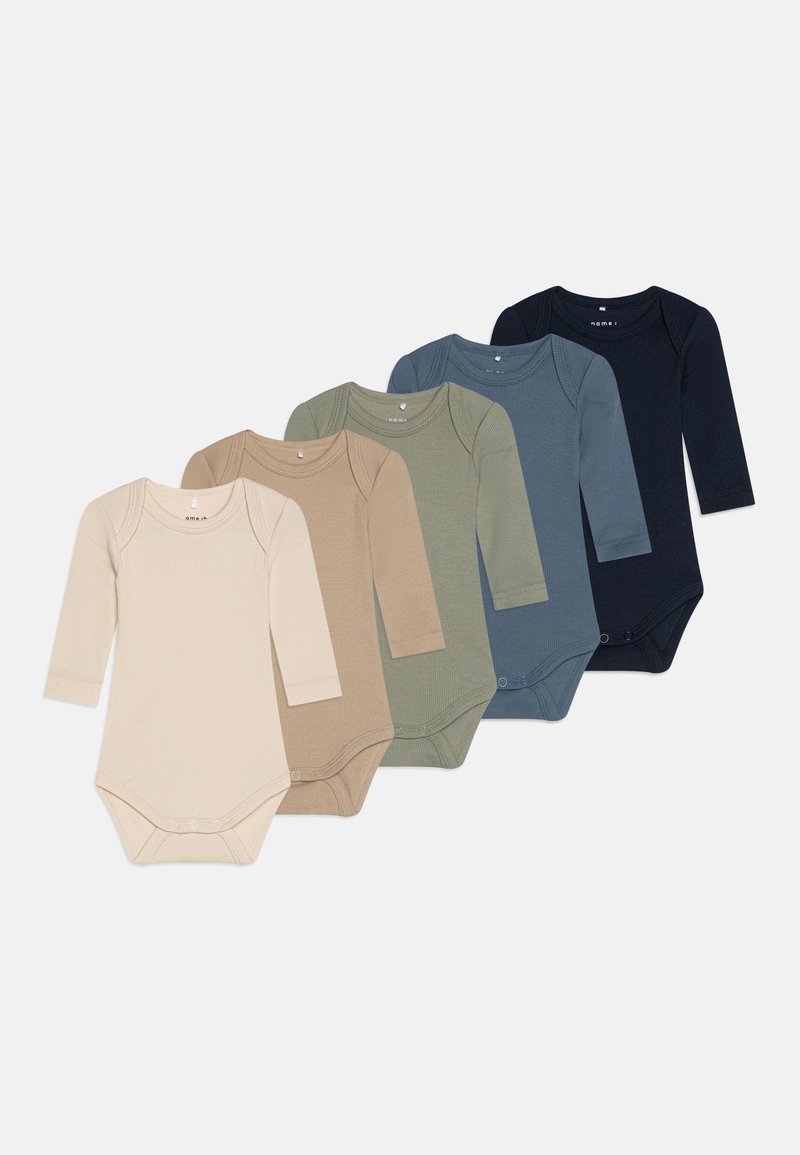 Name it - NBNBODY SOLID 5 PACK - Bodi - china blue, Povečajte