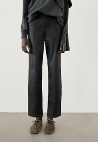 Massimo Dutti Jeans straight leg - black