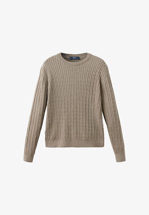Mango, ADULT - Strickpullover - taupe