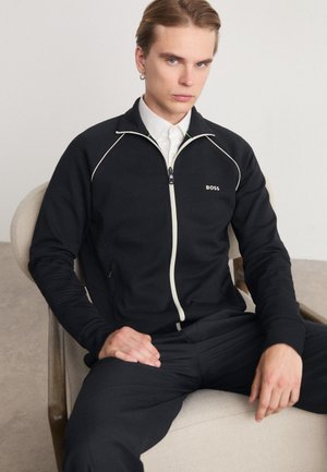 SKAZ  - Zip-up sweatshirt - black