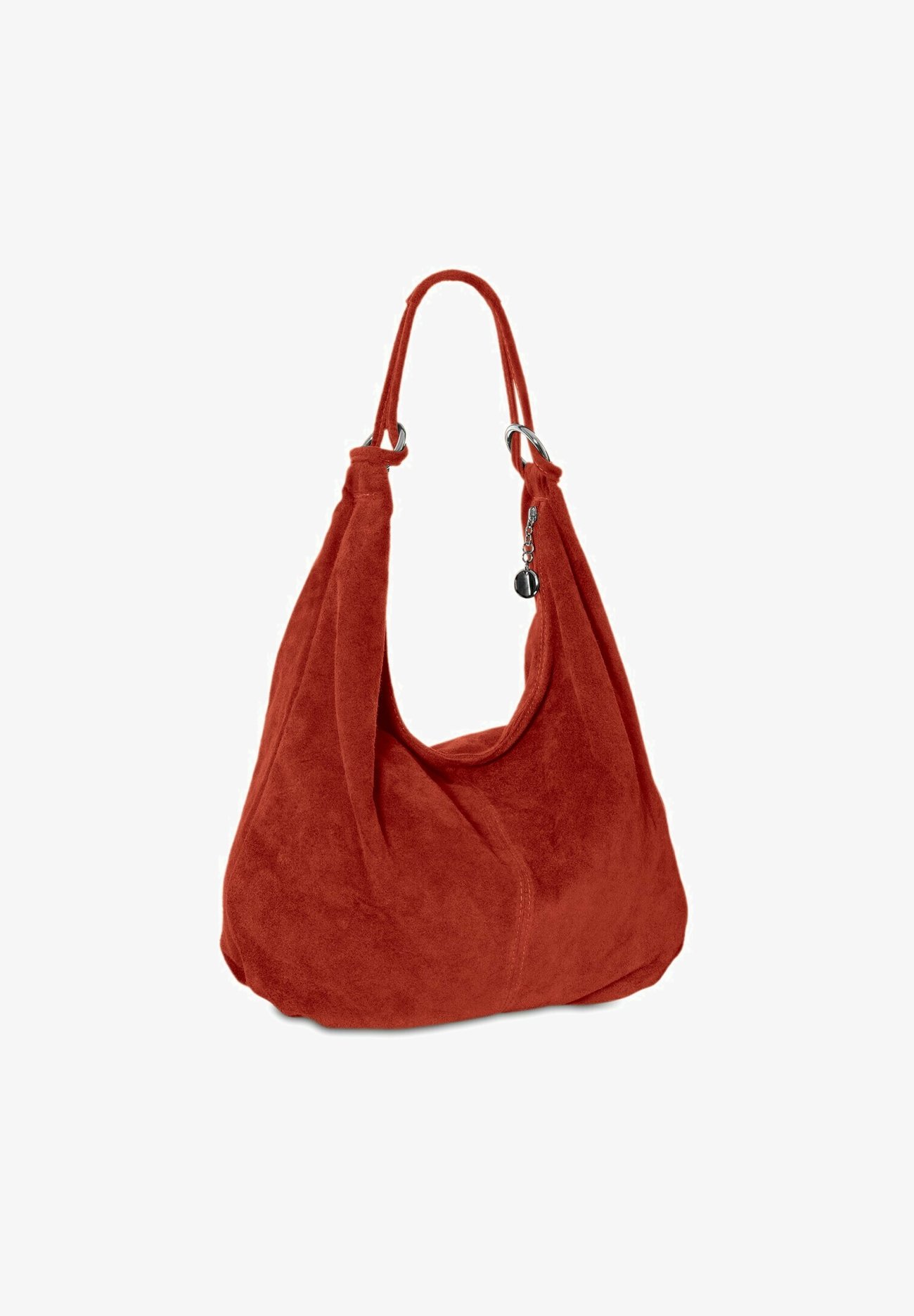 Caspar SCHULTERTASCHE Tote bag dunkelrot/dark red Zalando