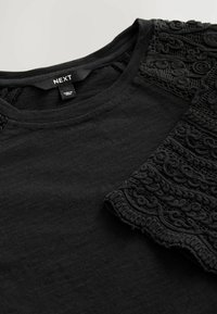 REGULAR FIT SHORT SLEEVE  - Camiseta básica - black