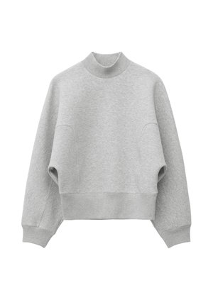 & OTHER STORIES, & OTHER STORIES MOCK NECK SCUBA SWEATSHIRT - Sweatshirt - grey
