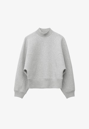 & OTHER STORIES, & OTHER STORIES MOCK NECK SCUBA SWEATSHIRT - Sweatshirt - grey