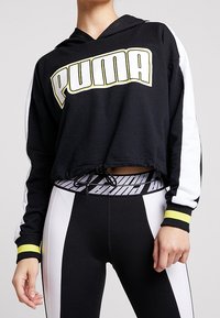 Puma Jersey con capucha - black