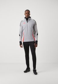 adidas Performance TIRO24 WINTOP - Top dugih rukava - light onix/shock red