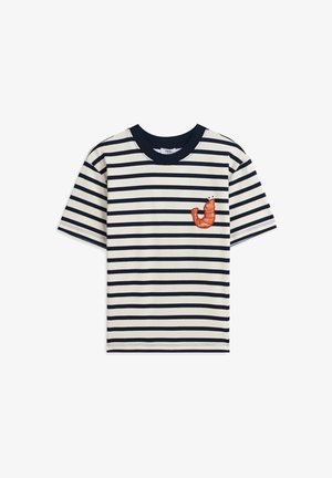 Twist, TWIST T-SHIRT STRIPED PATCH T-SHIRT - Print T-shirt - navy