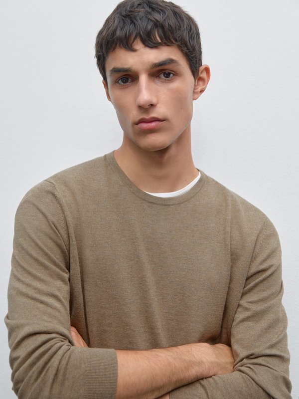 LONG SLEEVE - Jumper - khaki4