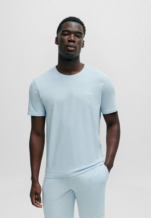 BOSS Maglietta Uomo Tokks 10253670 In Cotone: Girocollo Regular Fit Open Blue462