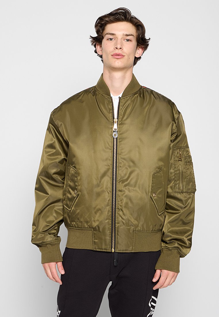 Versace Jeans Couture Bomberjacks olijfgroen Versace Jeans Couture Bomberjacks olijfgroen