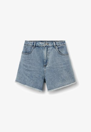 Tezenis, FRINGED SHORTS - Shorts di jeans - blue