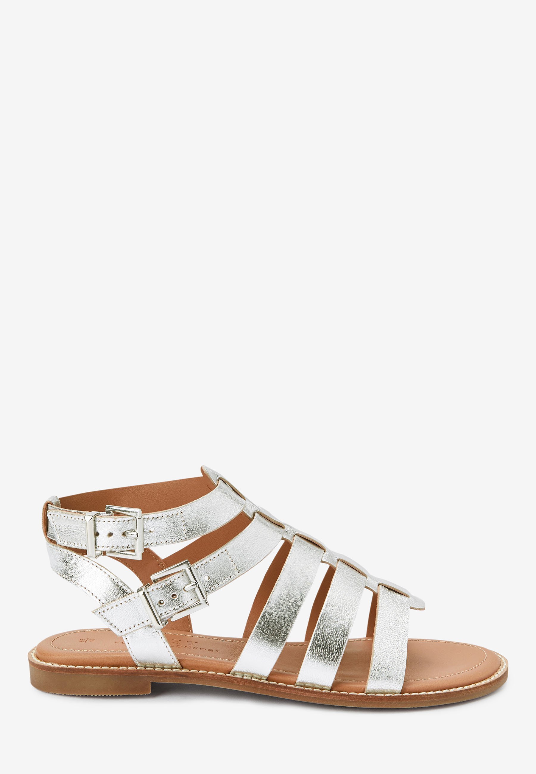 Next FOREVER COMFORT┬« GLADIATOR - Sandalen - silver/zilverkleurig - Zalando .nl