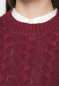 Noisy May Strickpullover - bordeaux