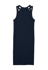 s.Oliver MIT CUT-OUT DETAILS - Strickkleid - navy