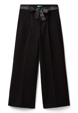 ELEGANT WITH SASH - Broek - black
