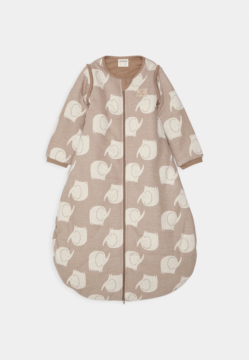 Jacky Baby ABNEHMBARE RMEL ELEFANT UNISEX - Nachtwsche Schlafsack -  brown/braun - Zalando