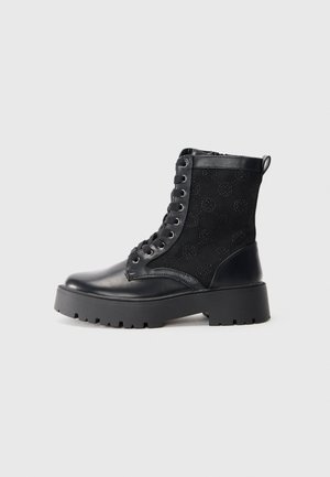 Anna Field, Bottes à lacets - black