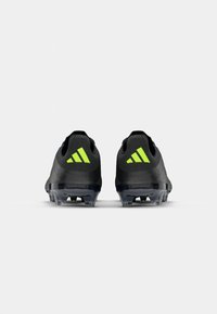 adidas Performance F50 PRO FG - Firm-ground football boots - core black/iron metallic/lucid lemon