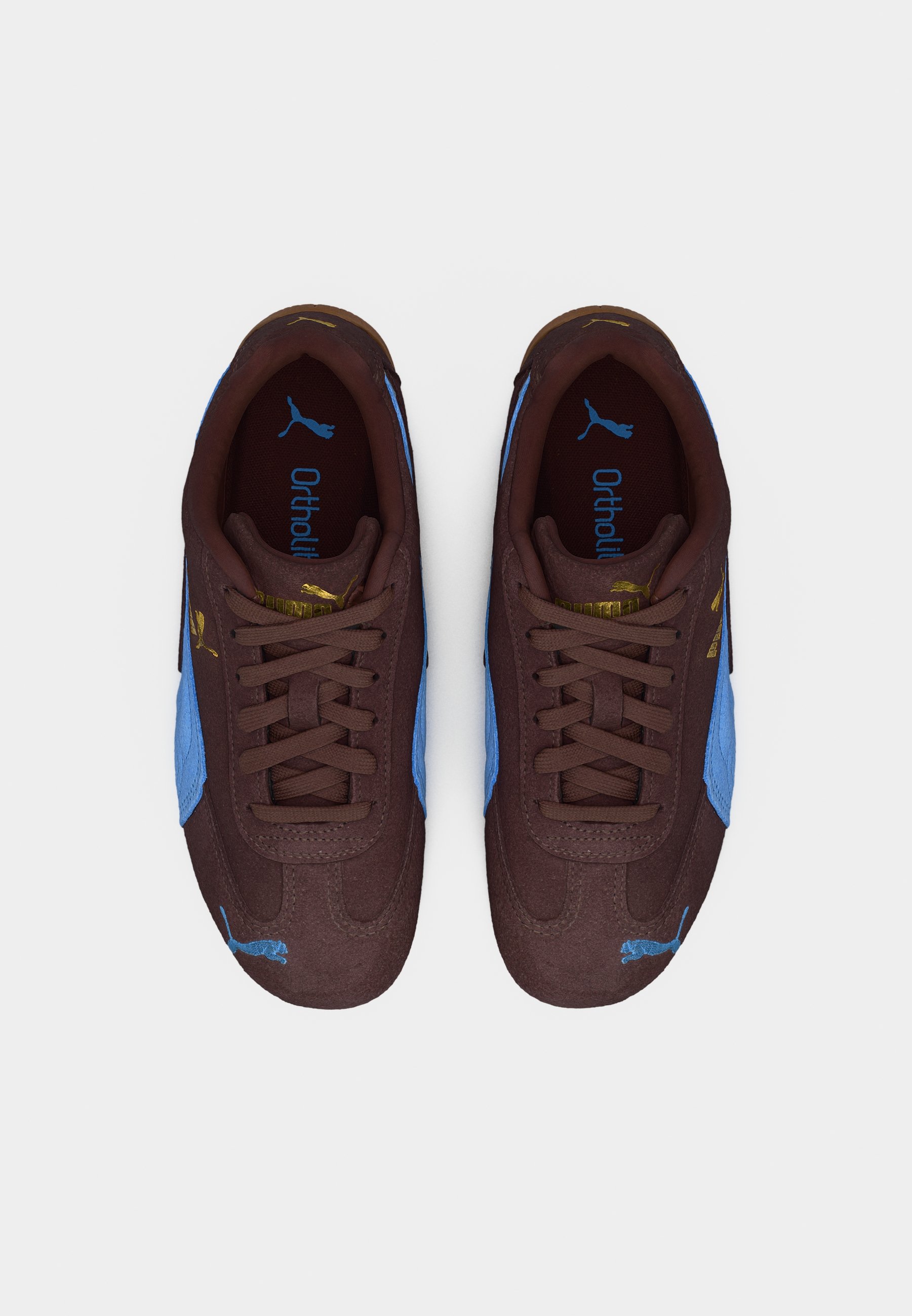 Puma SPEEDCAT OG JR UNISEX - Trainers - chocolate brown/team light