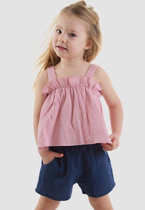 Denokids, BEKLEIDUNG FRILLED MUSLIN XT SET - Shorts - pink-navy blue cff-y