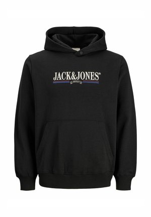 Jack & Jones, JORFREDERIKSBERG GRAPHIC BOX SWEAT H PLS - Sweat à capuche - black