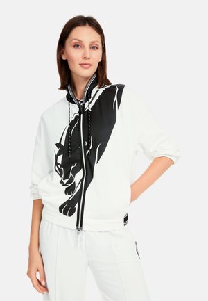 Bomberjacke - white and black