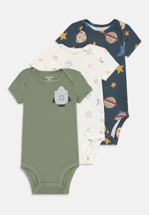 BODYSUITS 3 PACK - Body - dark blue/green/off-white