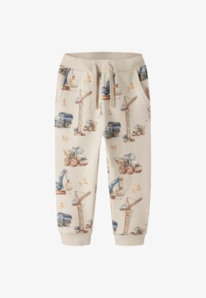 Name it, SWEATPANTS REGULAR FIT - Pantalon de survêtement - peyote melange