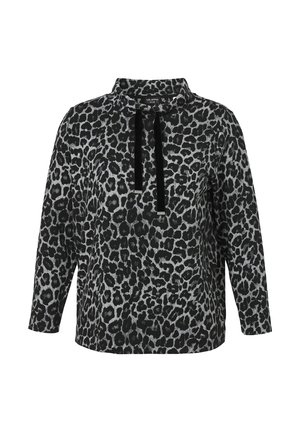 STEHKRAGEN- MODERN LEO - Sweatshirt - schwarz