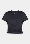 ONE  - Sport T-shirt - black/white
