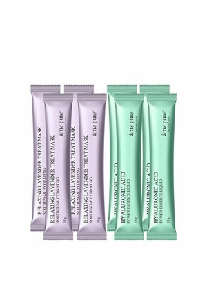 JELLY GLOW RUBBER MASK LAVENDEL 4 STK - HYALURON FEUCHTIGKEITSMASKE - Face mask