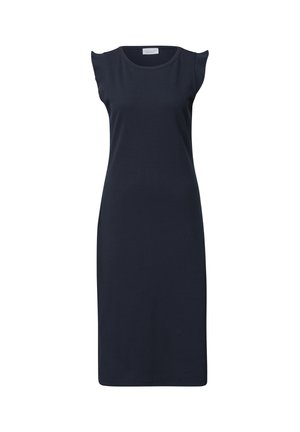 Street One Studio, MIDIKLEID MIT RUNDHALS IN UNIFARBE - Jersey dress - maritime blue