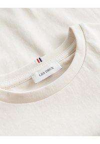 Les Deux NØRREGAARD UNISEX - Základné tričko - ivory/orange