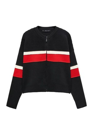 Mango BIZCOXIT - Strickjacke - black