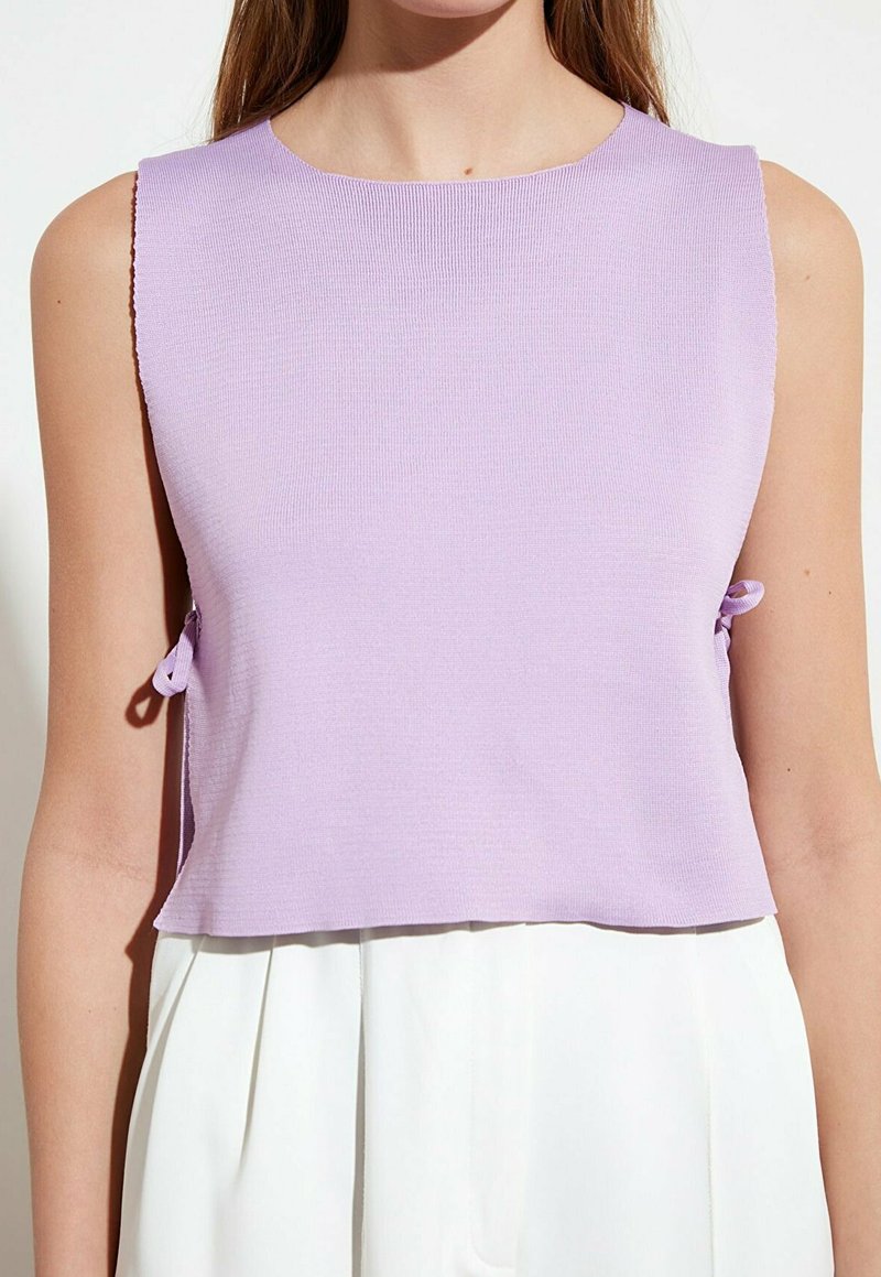 Damen T-Shirts | Trendyol Top purple/lila - JJ28610 Damen T-Shirts | Trendyol Top purple/lila - JJ28610