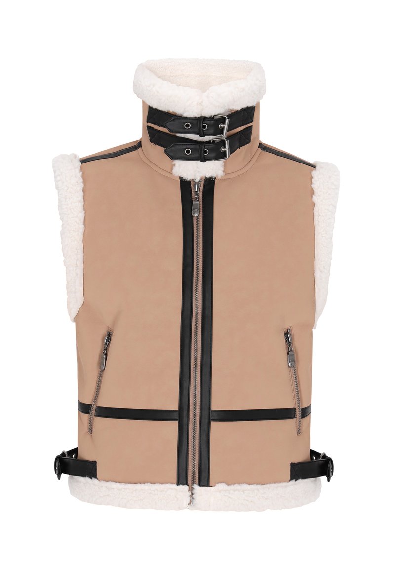 dreimaster Bodywarmer camel