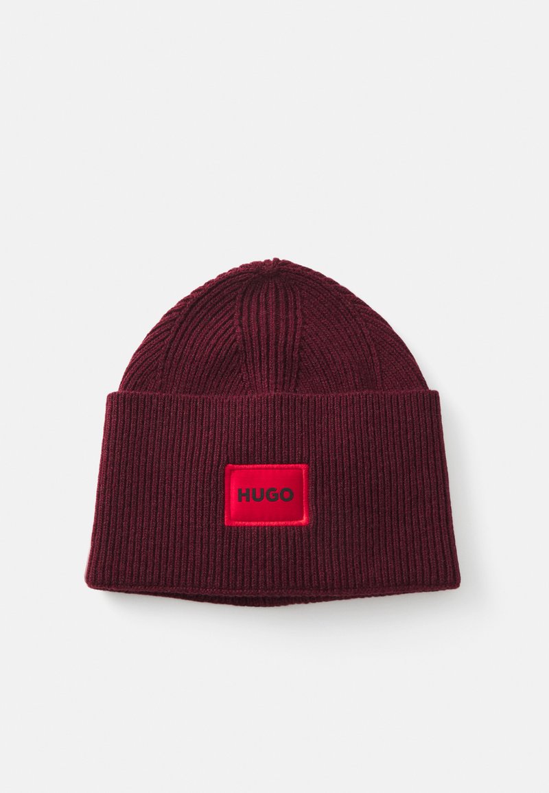 HUGO XAFF UNISEX - Căciulă - dark pink